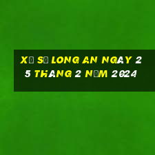 xổ số long an ngày 25 tháng 2 năm 2024