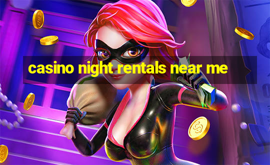 casino night rentals near me