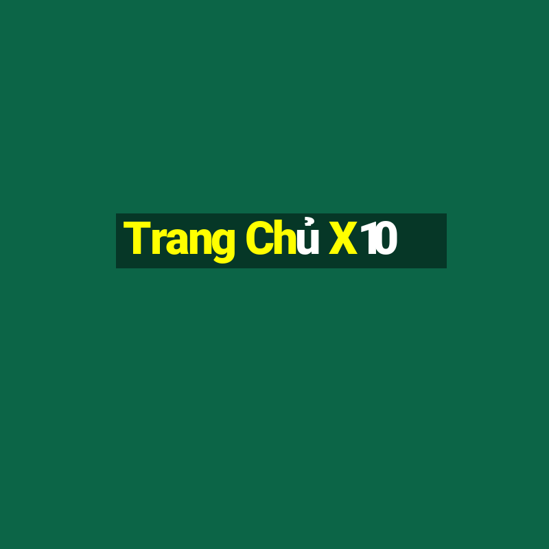 Trang Chủ X10