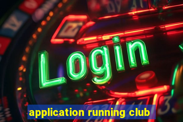 application running club