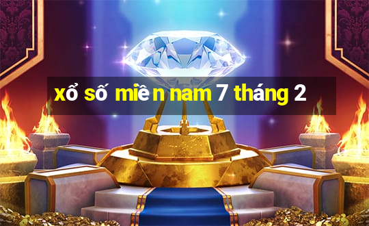 xổ số miền nam 7 tháng 2