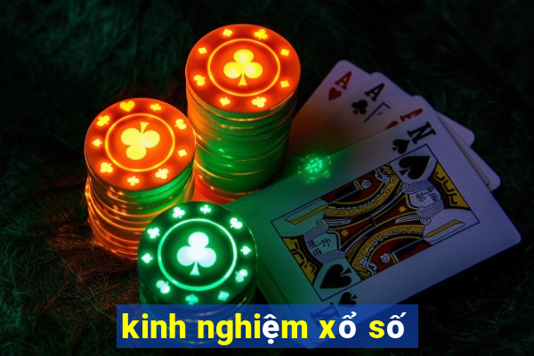 kinh nghiệm xổ số