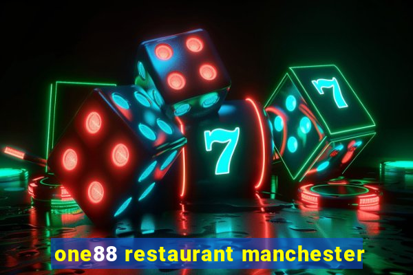 one88 restaurant manchester