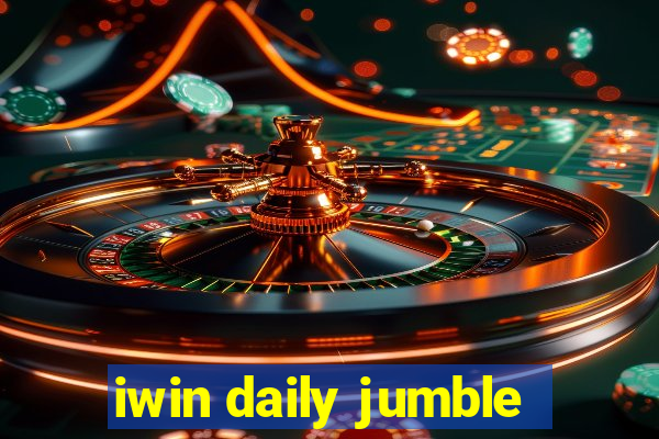 iwin daily jumble