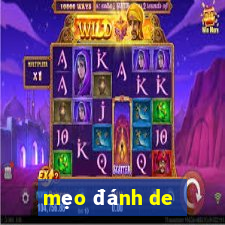 meo danh de