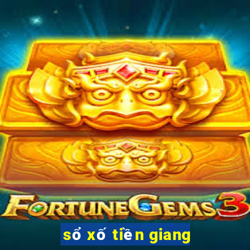 sổ xố tiền giang