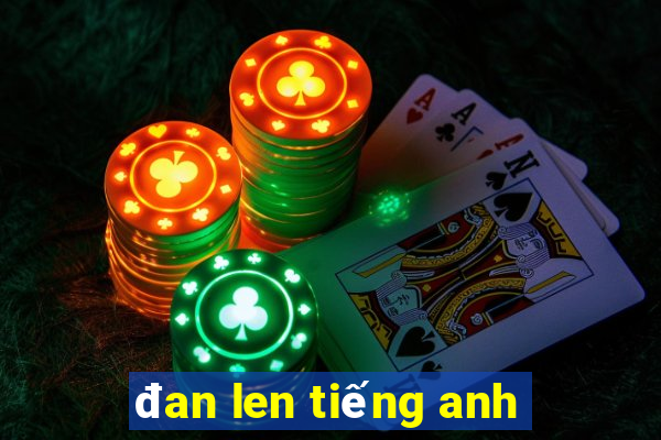 đan len tiếng anh