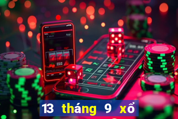 13 tháng 9 xổ số cần thơ