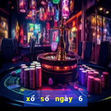 xổ số ngày 6 tháng 8