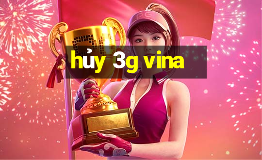 hủy 3g vina