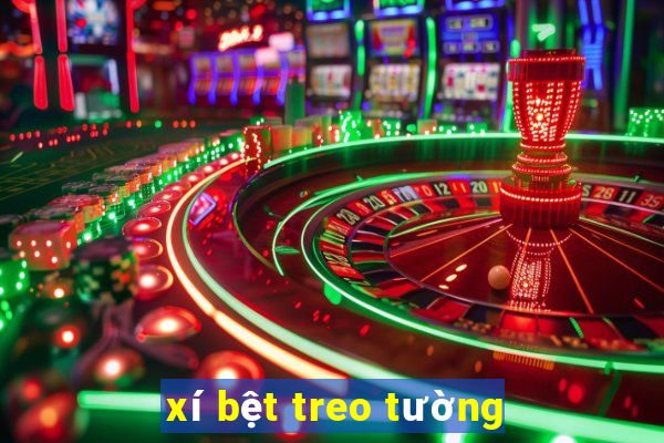 xí bệt treo tường