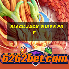 blackjack rules pdf