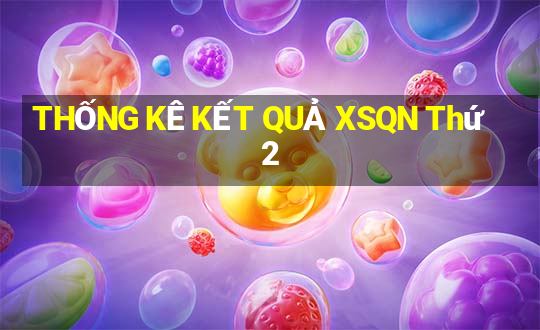 THỐNG KÊ KẾT QUẢ XSQN Thứ 2