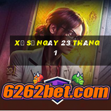 xổ số ngày 23 tháng 1