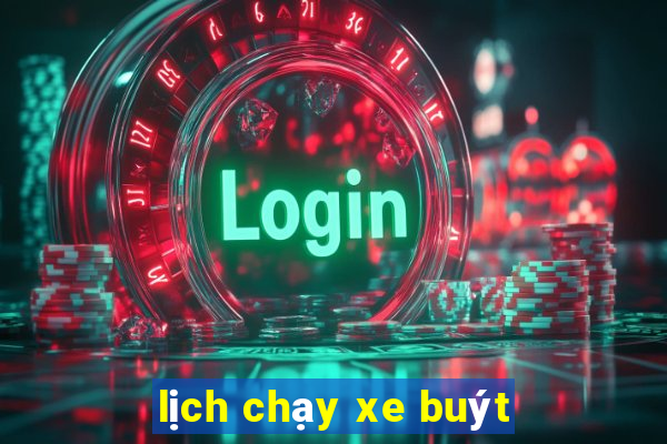 lịch chạy xe buýt