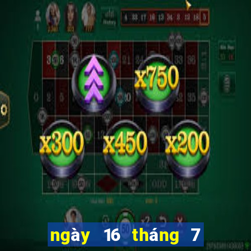 ngày 16 tháng 7 xổ số tiền giang