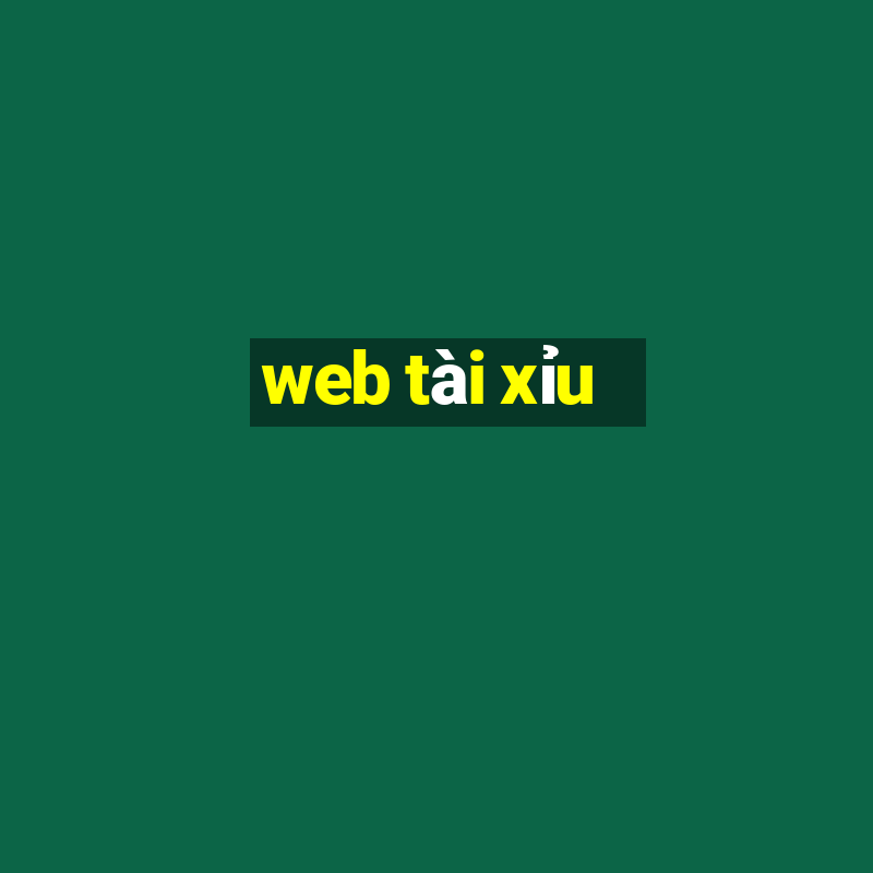 web tài xỉu