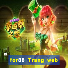 for88 Trang web chính thức