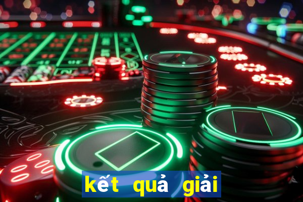 kết quả giải đặc biệt