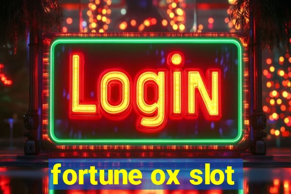 fortune ox slot