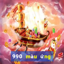 990 màu ứng dụng Android