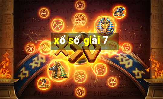 xổ số giải 7