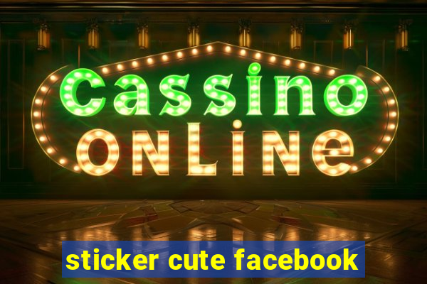 sticker cute facebook