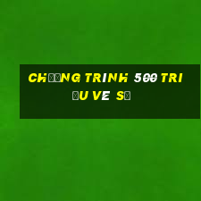 Chương trình 500 triệu vé số