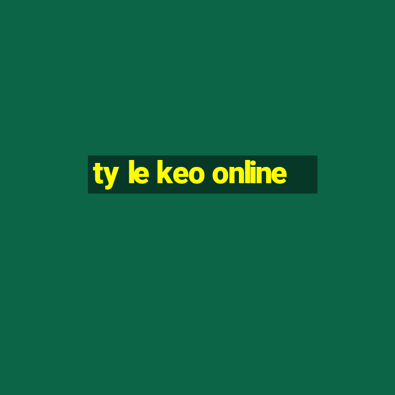 ty le keo online