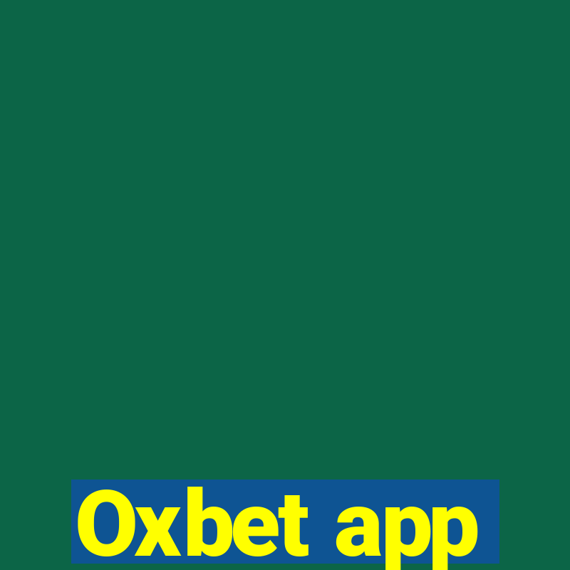 Oxbet app