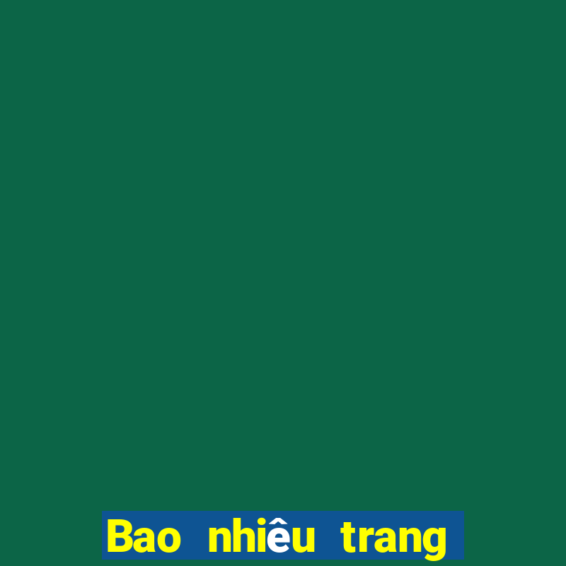 Bao nhiêu trang web phải thắng