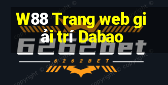 W88 Trang web giải trí Dabao