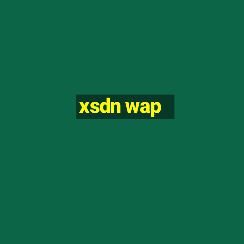 xsdn wap