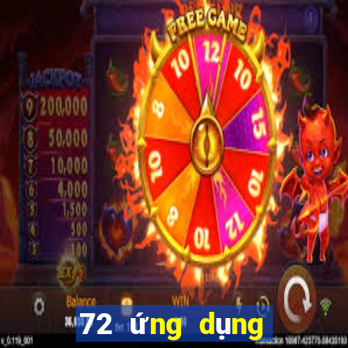 72 ứng dụng xổ số