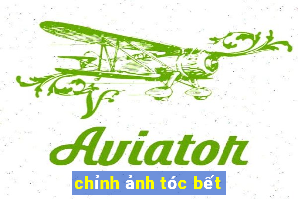 chỉnh ảnh tóc bết