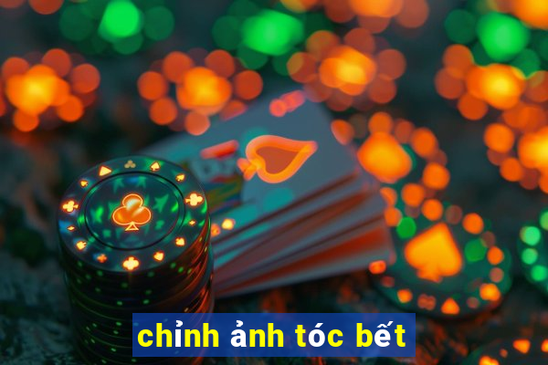 chỉnh ảnh tóc bết