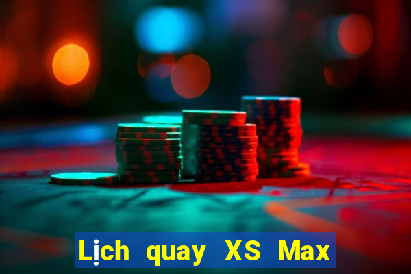 Lịch quay XS Max 3D Thứ 7