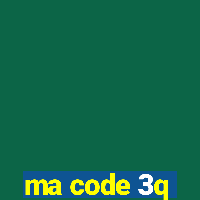 ma code 3q