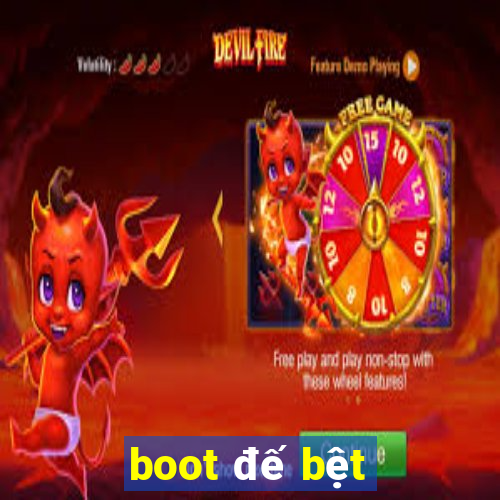 boot đế bệt