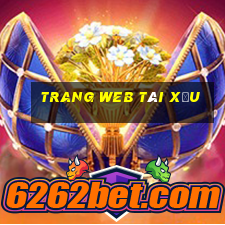 trang web tài xỉu