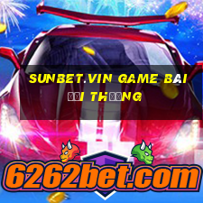 Sunbet.Vin Game Bài Đổi Thưởng