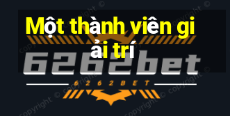 Một thành viên giải trí