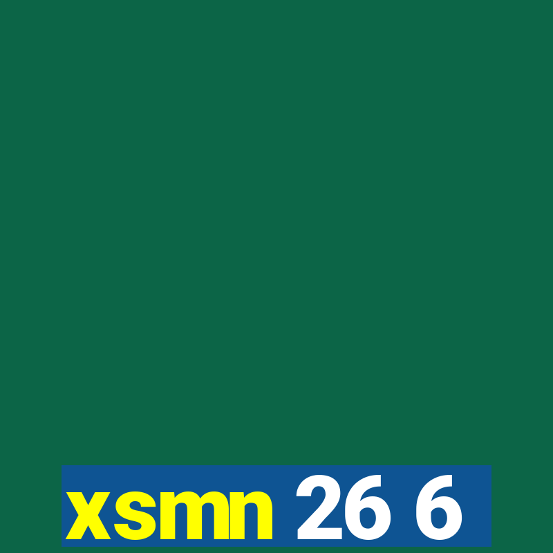 xsmn 26 6