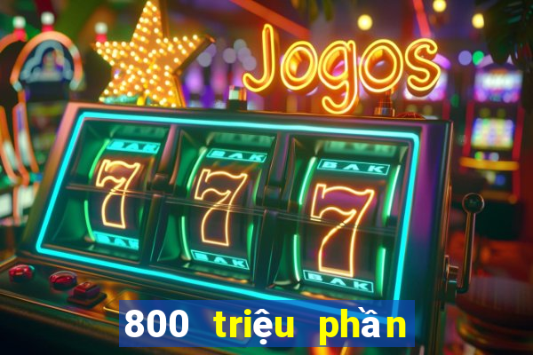 800 triệu phần mềm xổ số