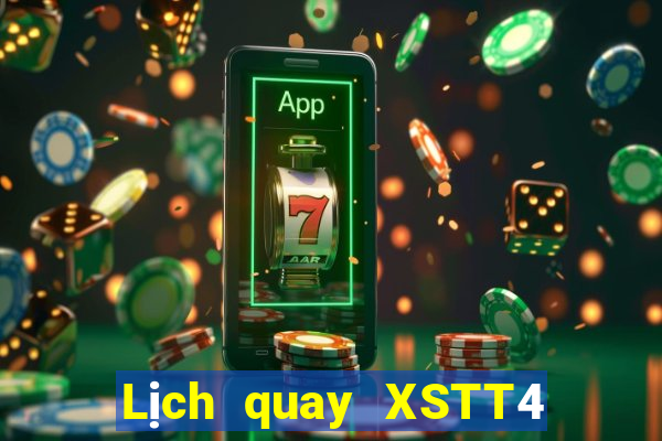 Lịch quay XSTT4 ngày 31