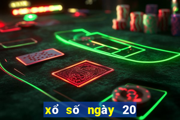 xổ số ngày 20 tháng 3