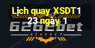 Lịch quay XSDT123 ngày 1