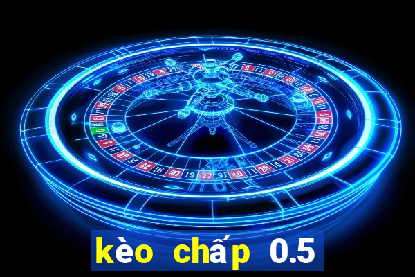 kèo chấp 0.5 ăn bao nhiều