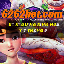 xổ số quảng bình ngày 7 tháng 9