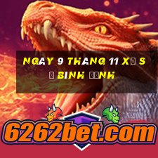 ngày 9 tháng 11 xổ số bình định